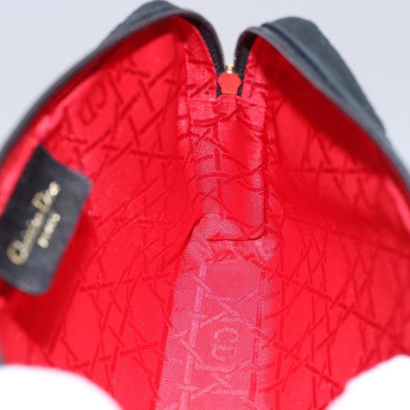 Christian Dior Canage Pouch Nylon Black Auth bs10301 - Picture 12 of 16